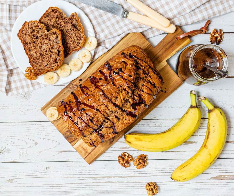 Idée collation : Banana Bread IG bas
