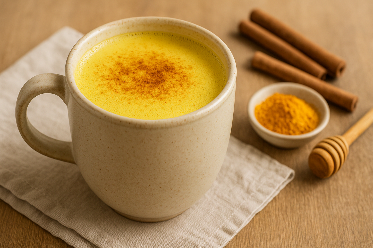 Idée boisson : Golden Latte anti-inflammatoire
