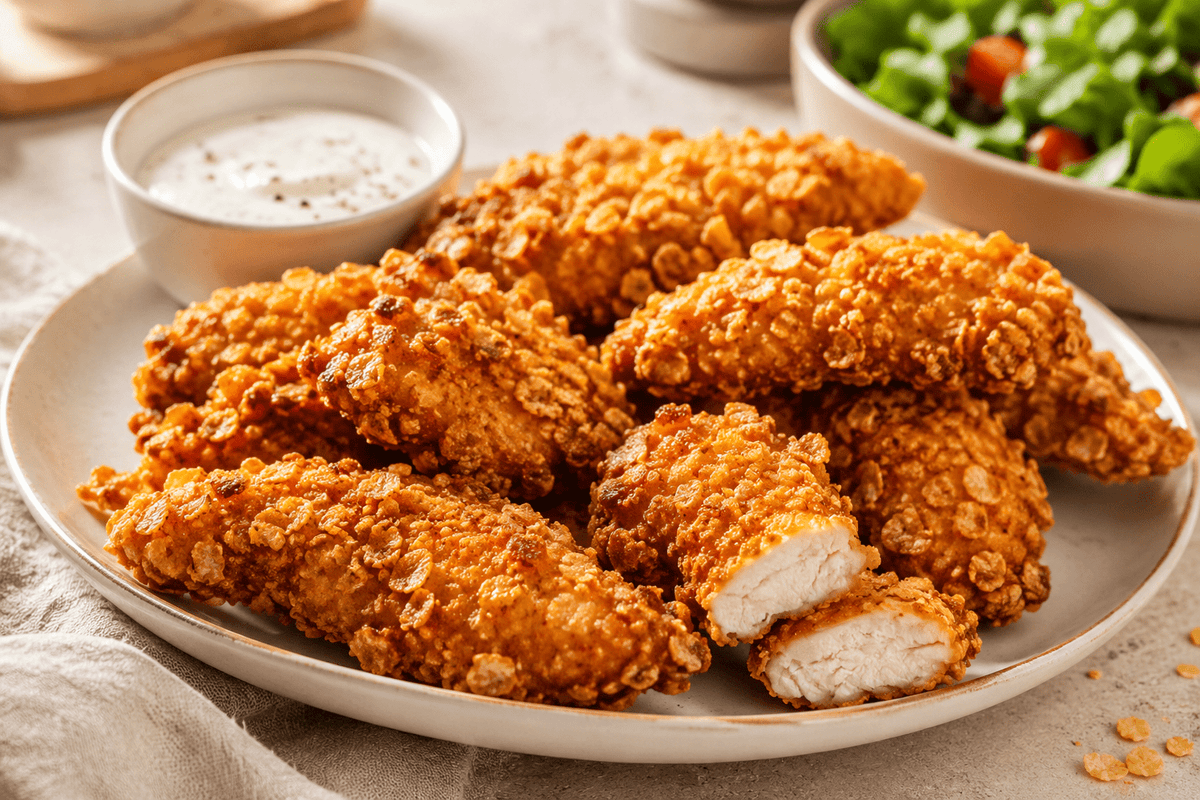 Idée repas : Poulet façon KFC