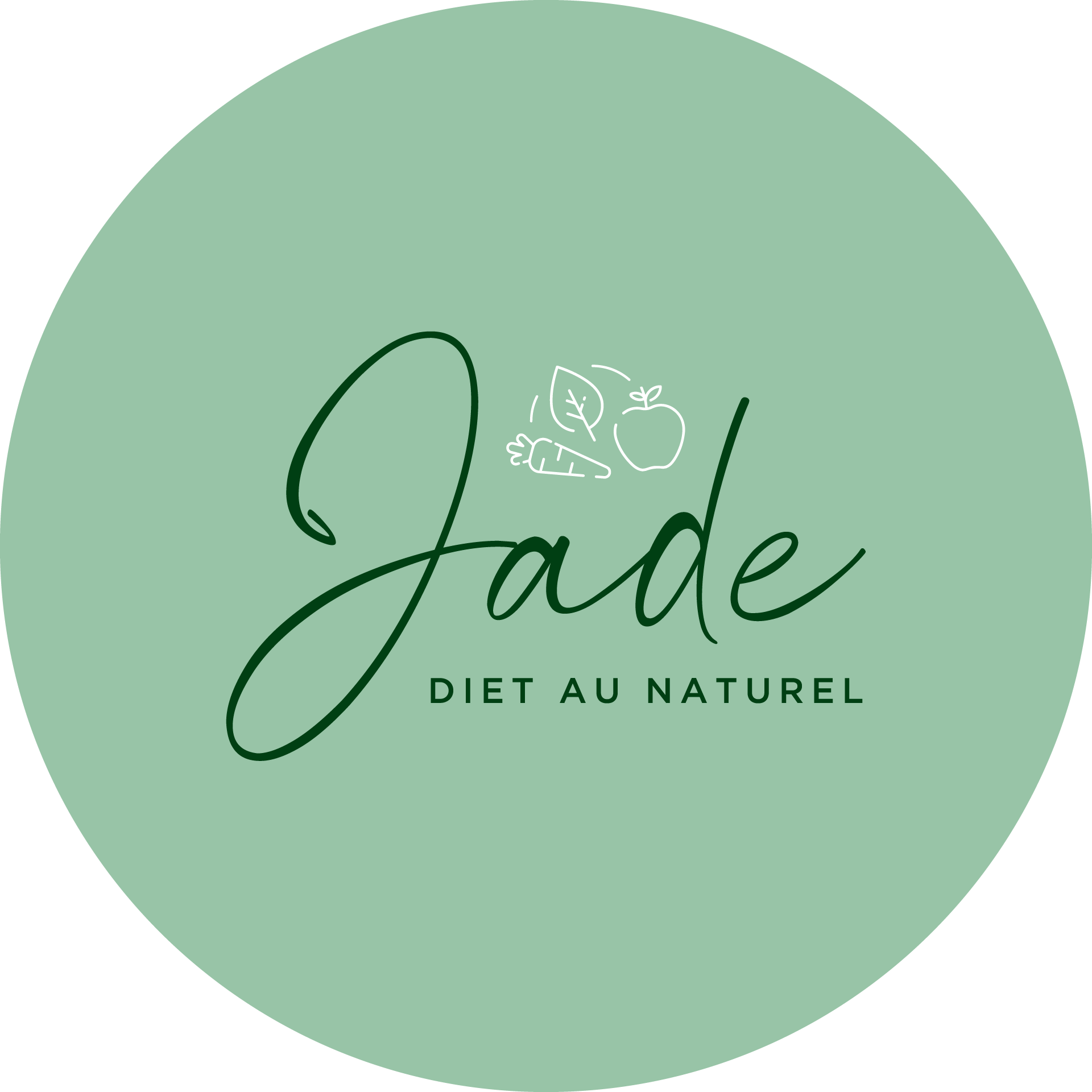Diet au Naturel - Logo rond